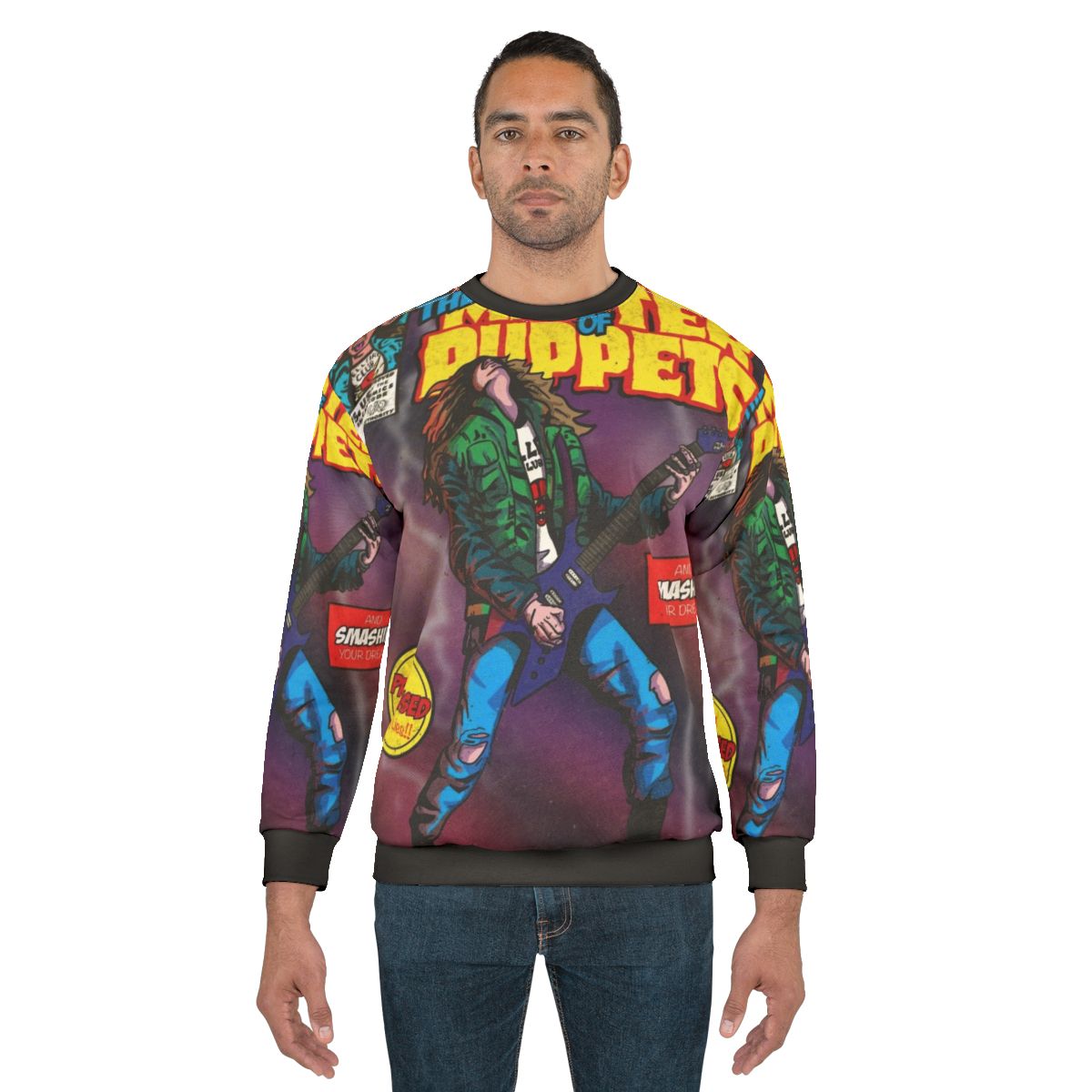 Stranger Things Eddie Munson "Master of Puppets" Sweatshirt