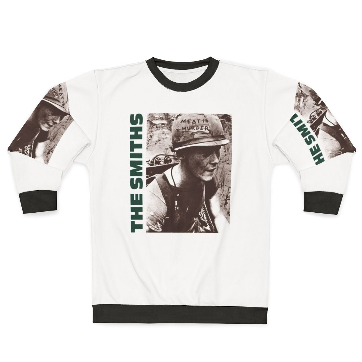 The Meat Soldiers classic rock and heavy metal band logo sweatshirt