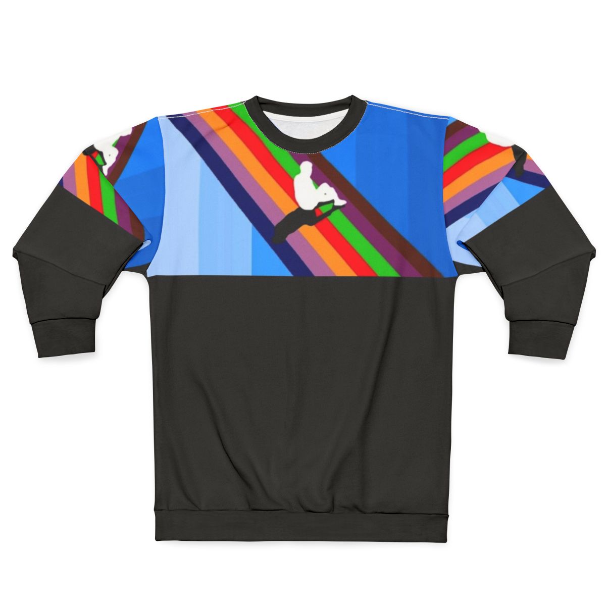 Melodic Blue Sweatshirt - Music Apparel for Rap Fans