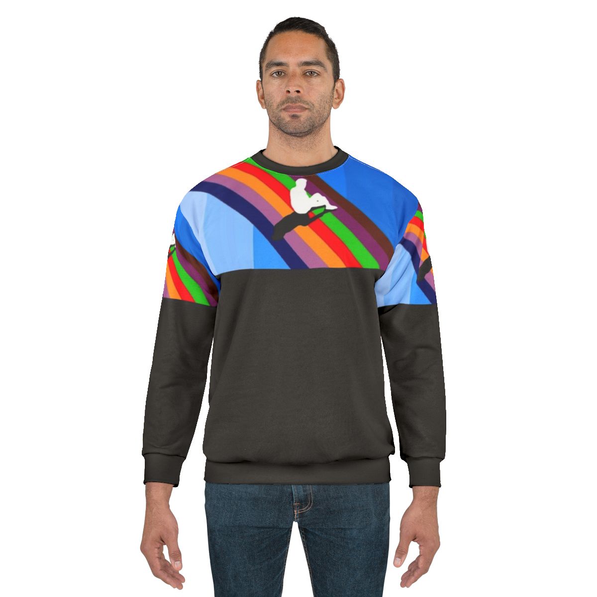 Melodic Blue Sweatshirt - Music Apparel for Rap Fans