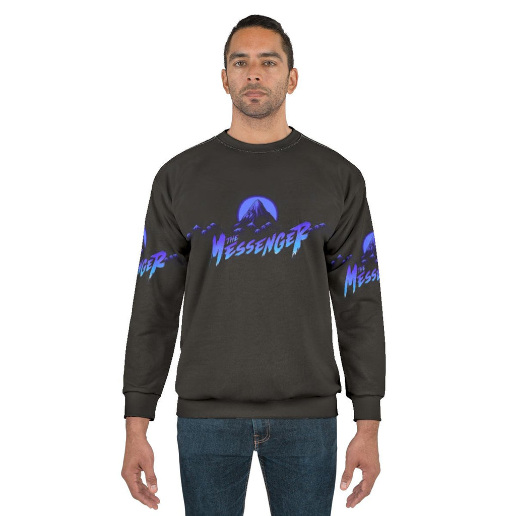 The Messenger Title Sweatshirt - Ninja Video Game Apparel