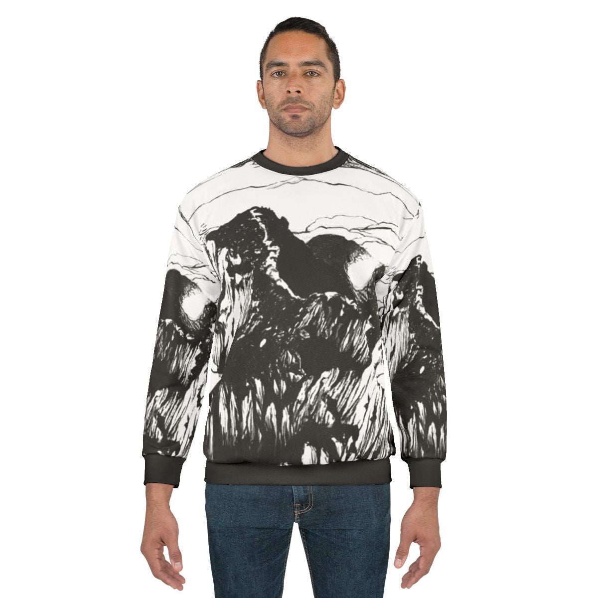 Microphones Mount Eerie Indie Folk Music Sweatshirt