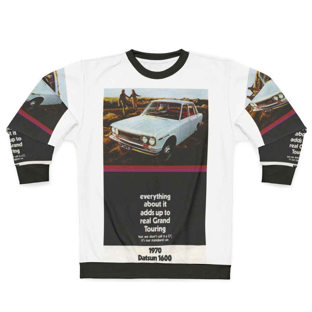 Datsun 1600 Sweatshirt for Retro Car Lovers