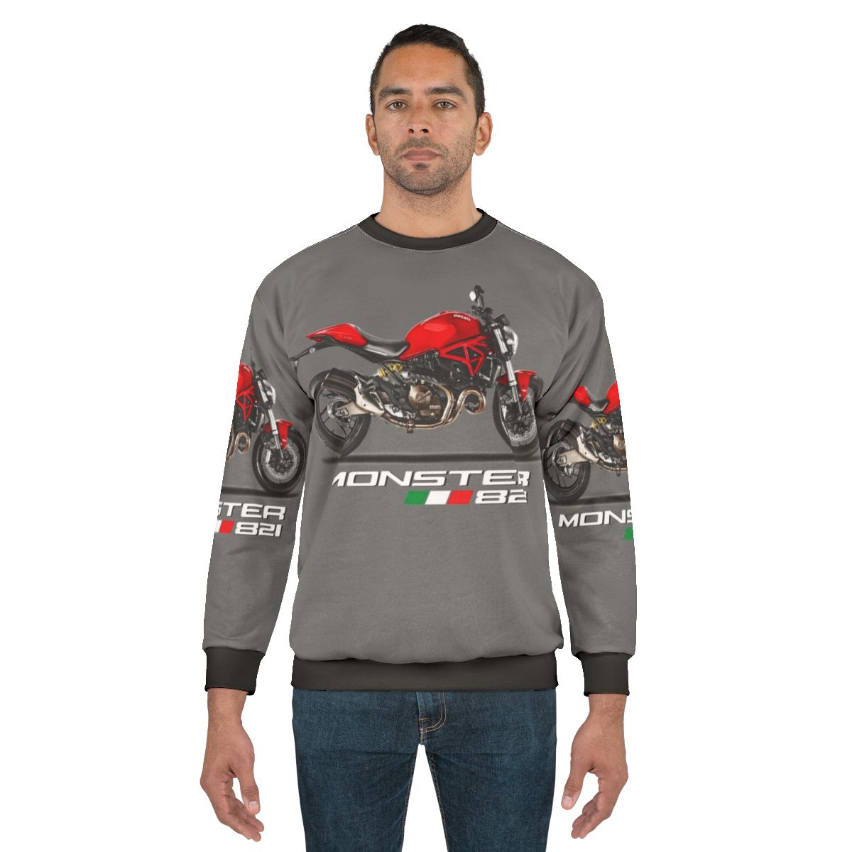 Monster 821 Motorcycle Sweatshirt