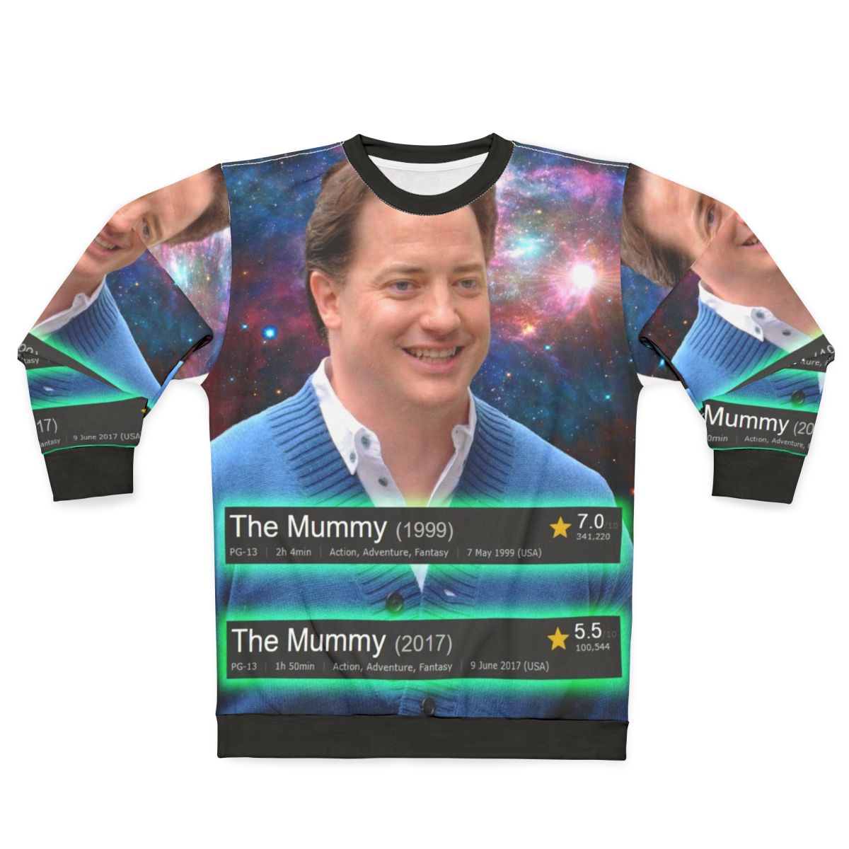 The Mummy Sweatshirt 2 featuring Brendan Fraser and Tom Cruise