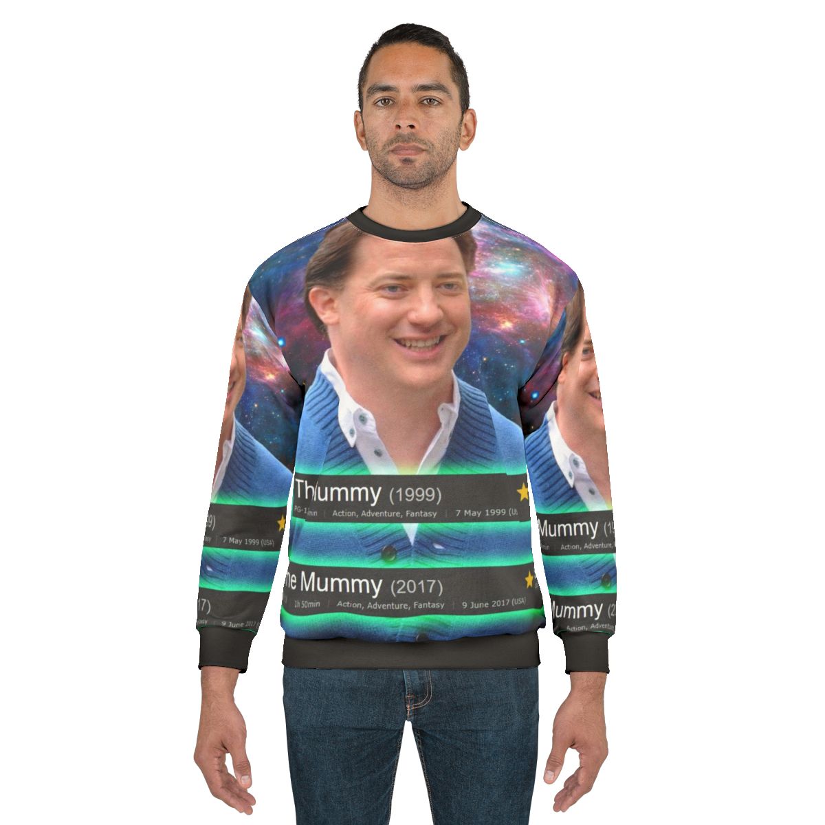 The Mummy Sweatshirt 2 featuring Brendan Fraser and Tom Cruise