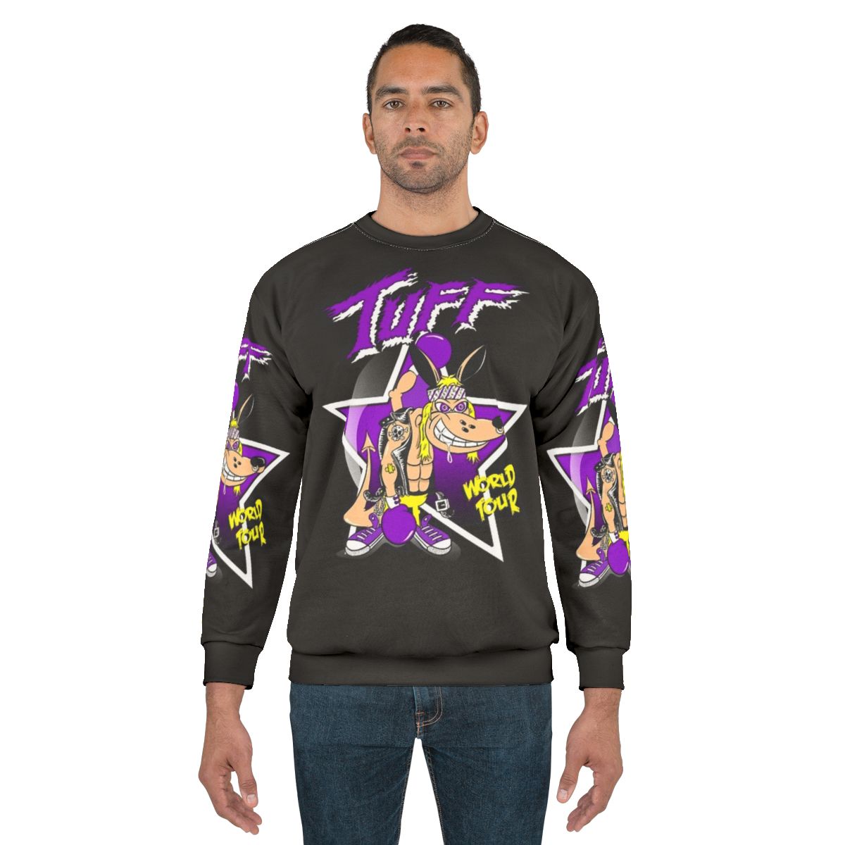 Music band pop rock sweatshirt with logo design