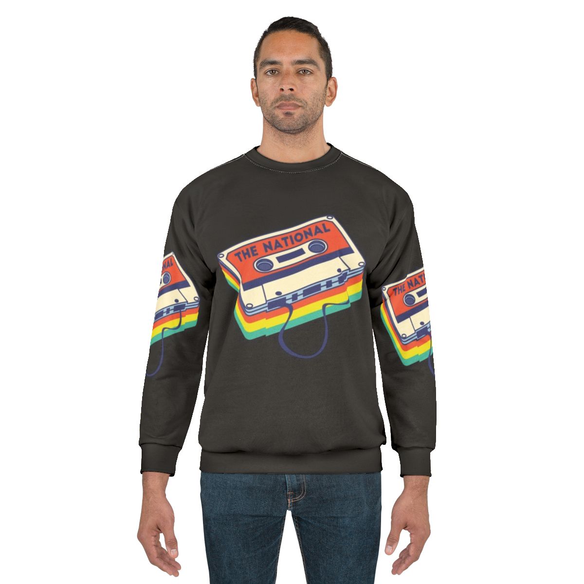 The National Band Logo Cassette Deck Sweatshirt