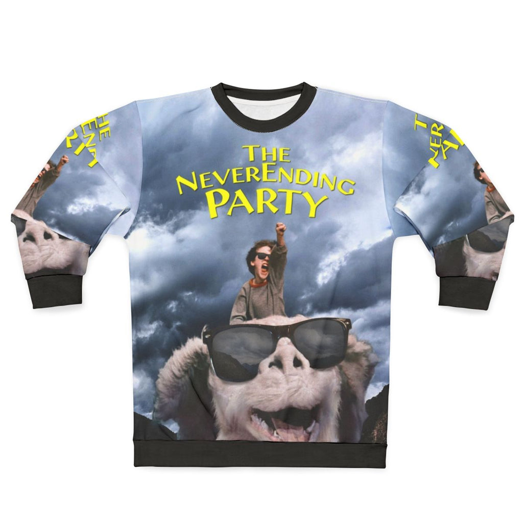 Neverending Party Fantasy Sweatshirt featuring Falcor the Luck Dragon