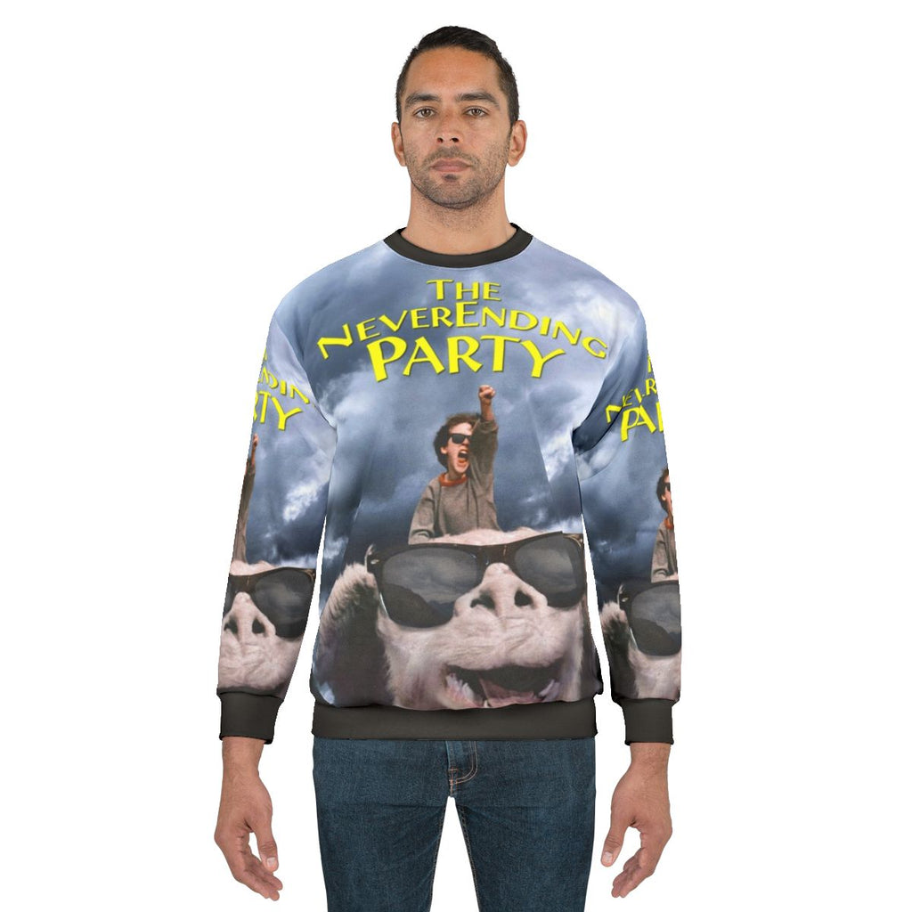 Neverending Party Fantasy Sweatshirt featuring Falcor the Luck Dragon