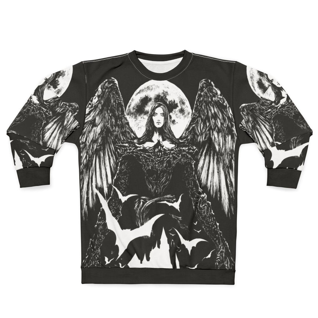 Night Flowing Gothic Vampire Sweatshirt