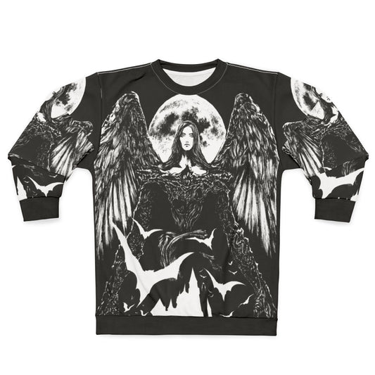 Night Flowing Gothic Vampire Sweatshirt