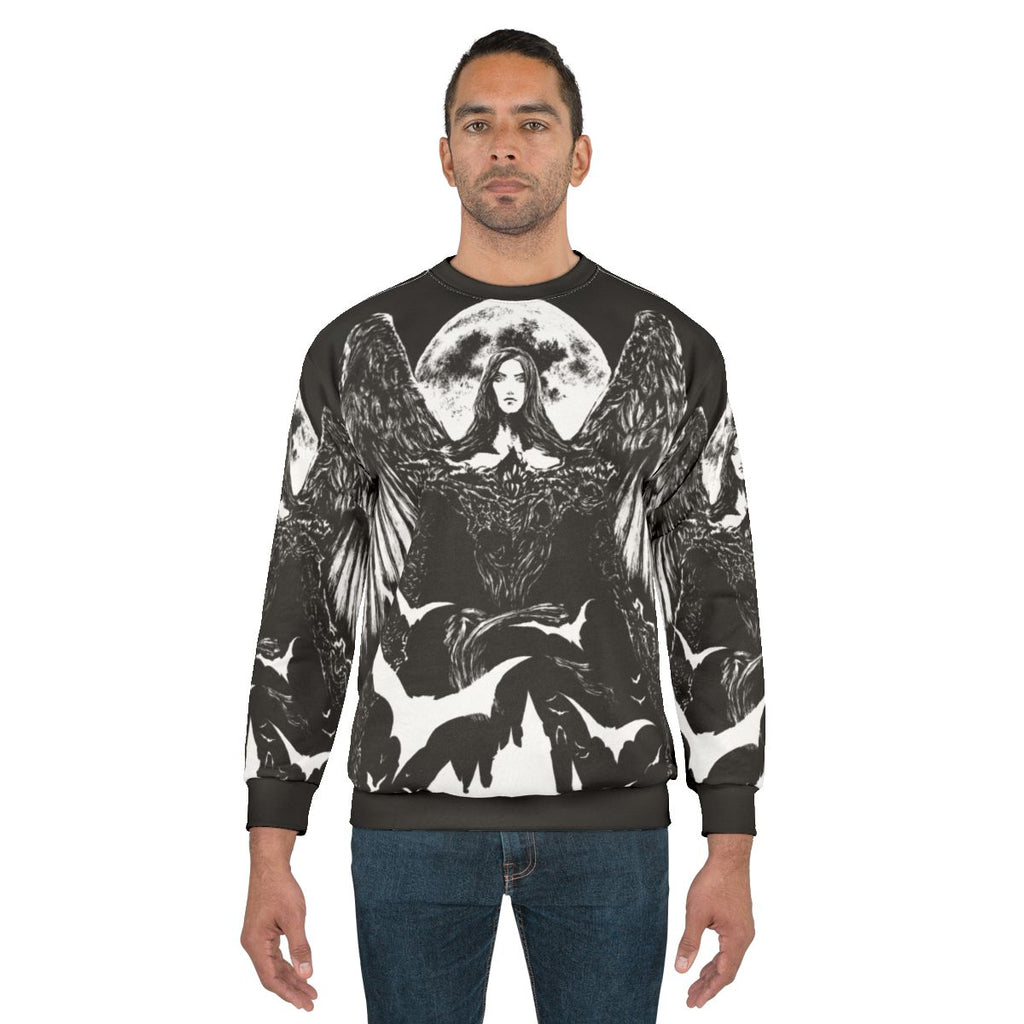 Night Flowing Gothic Vampire Sweatshirt