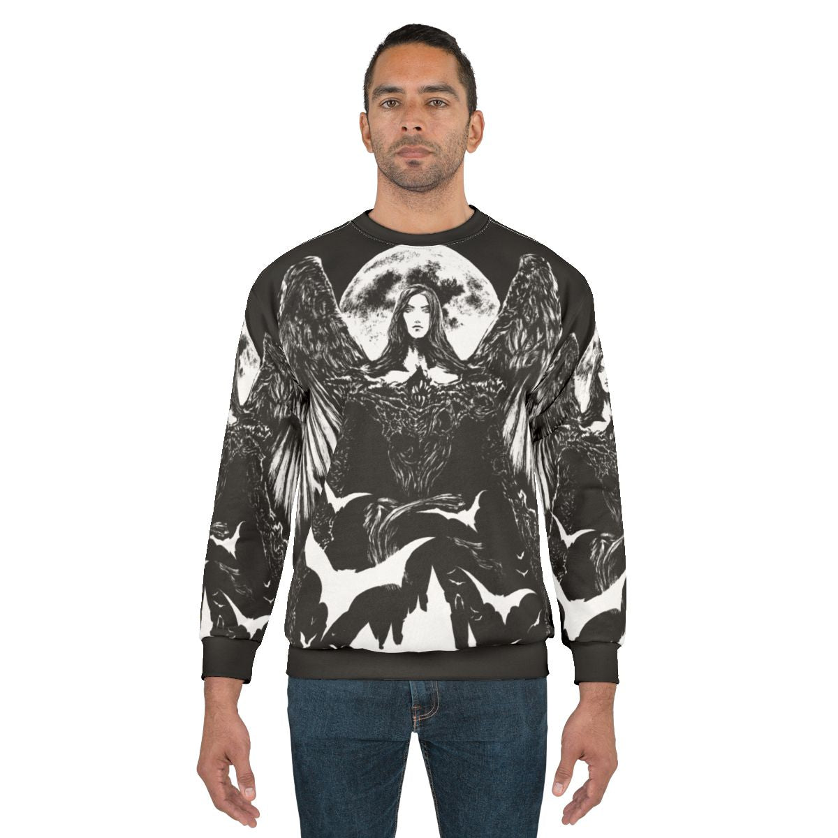 Night Flowing Gothic Vampire Sweatshirt