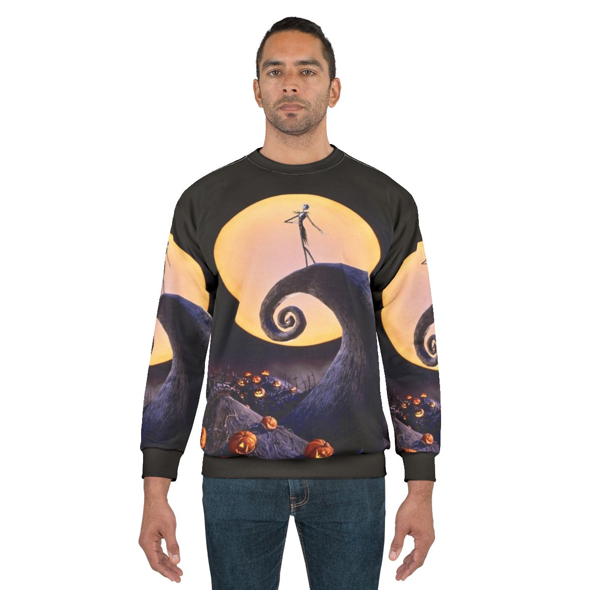 The Nightmare Before Christmas Sweatshirt featuring Jack Skellington