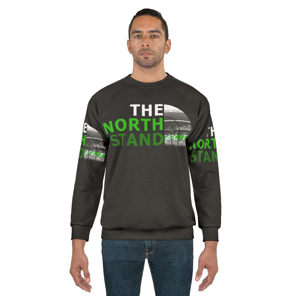 Celtic FC Sweatshirt featuring Parkhead stadium design
