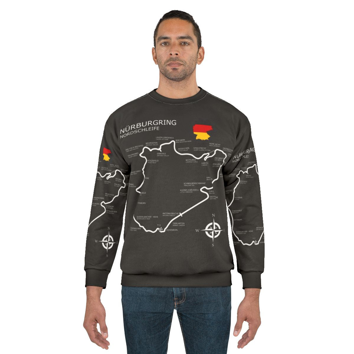 Nurburgring Nordschleife Formula 1 Motorsport Racing Sweatshirt