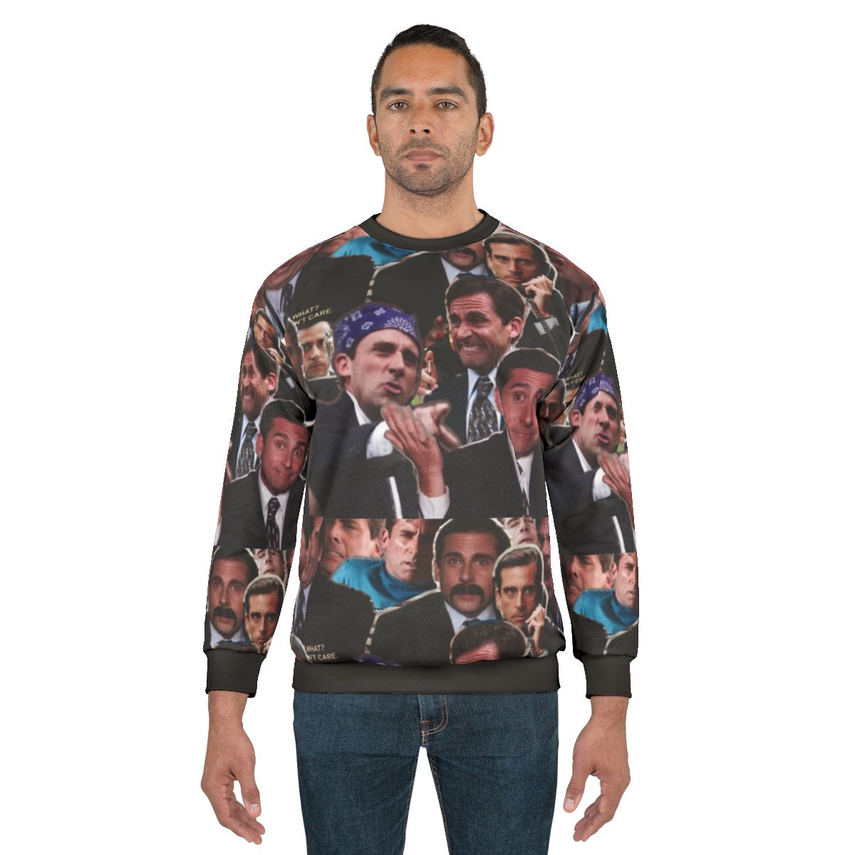 Michael Scott The Office Sweatshirt with Steve Carell