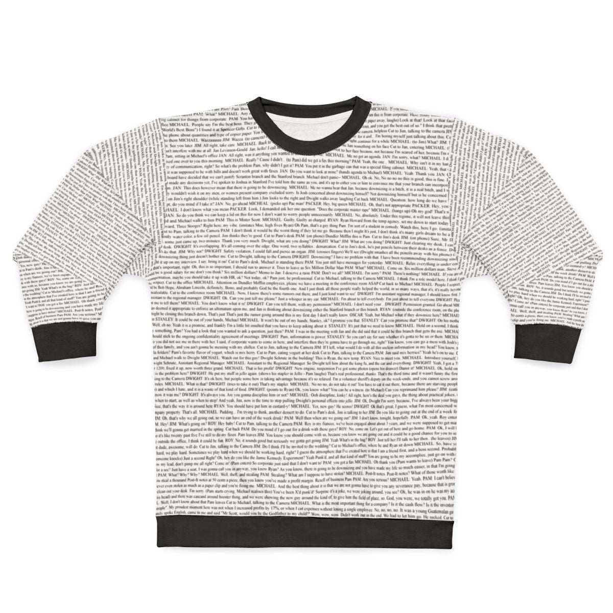 The Office Pilot Episode Script US Sweatshirt