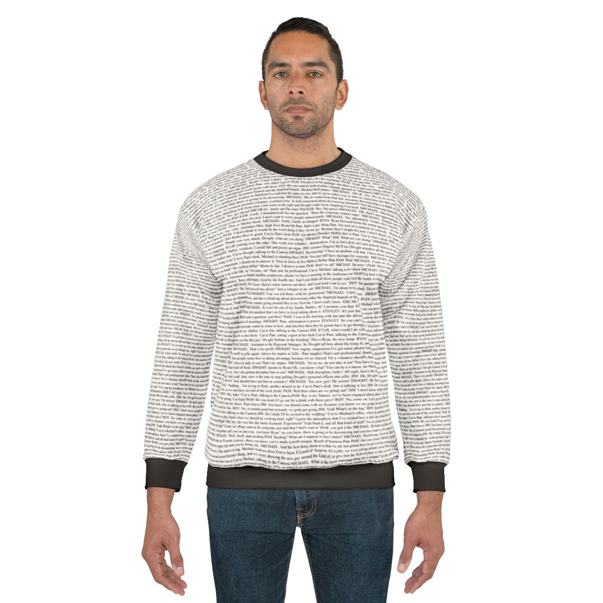The Office Pilot Episode Script US Sweatshirt