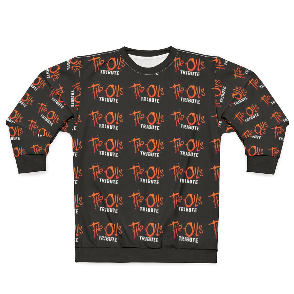 The Oils Tribute Orange Logo Sweatshirt
