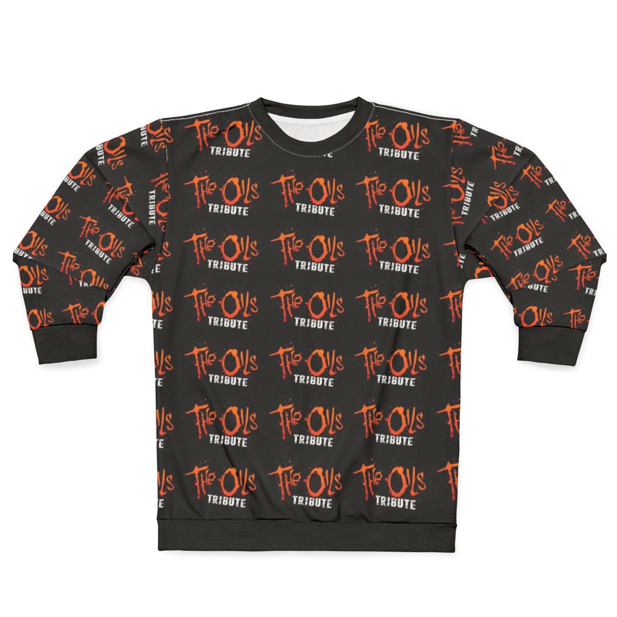 The Oils Tribute Orange Logo Sweatshirt