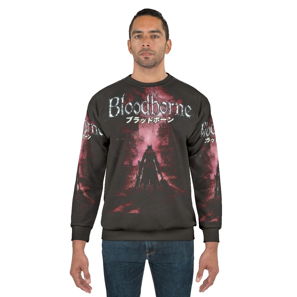 Dark Souls and Bloodborne inspired sweatshirt design
