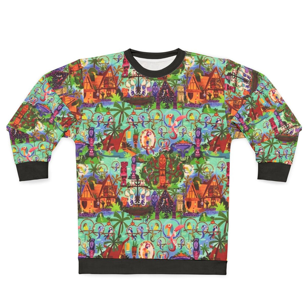 Enchanted Tiki Room Collage Sweatshirt