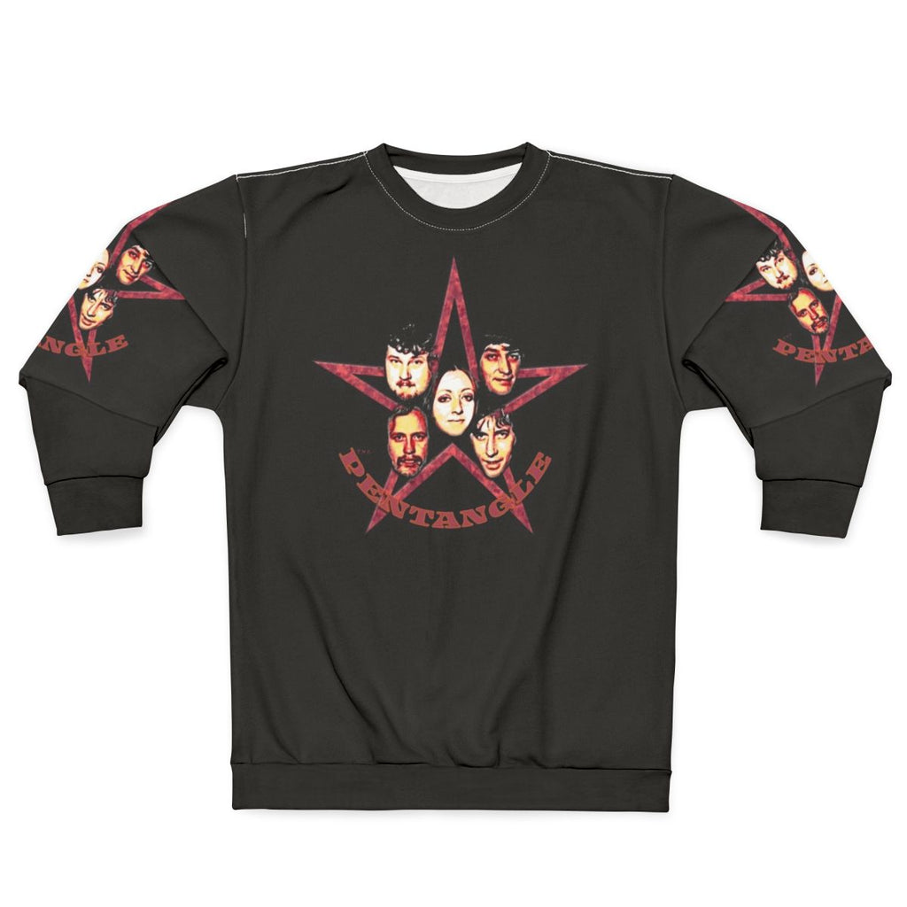 The Pentangle Sweatshirt - Folk Music Inspired Design