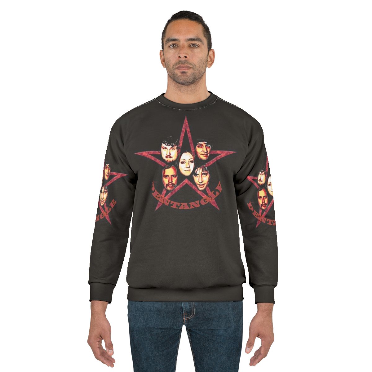 The Pentangle Sweatshirt - Folk Music Inspired Design