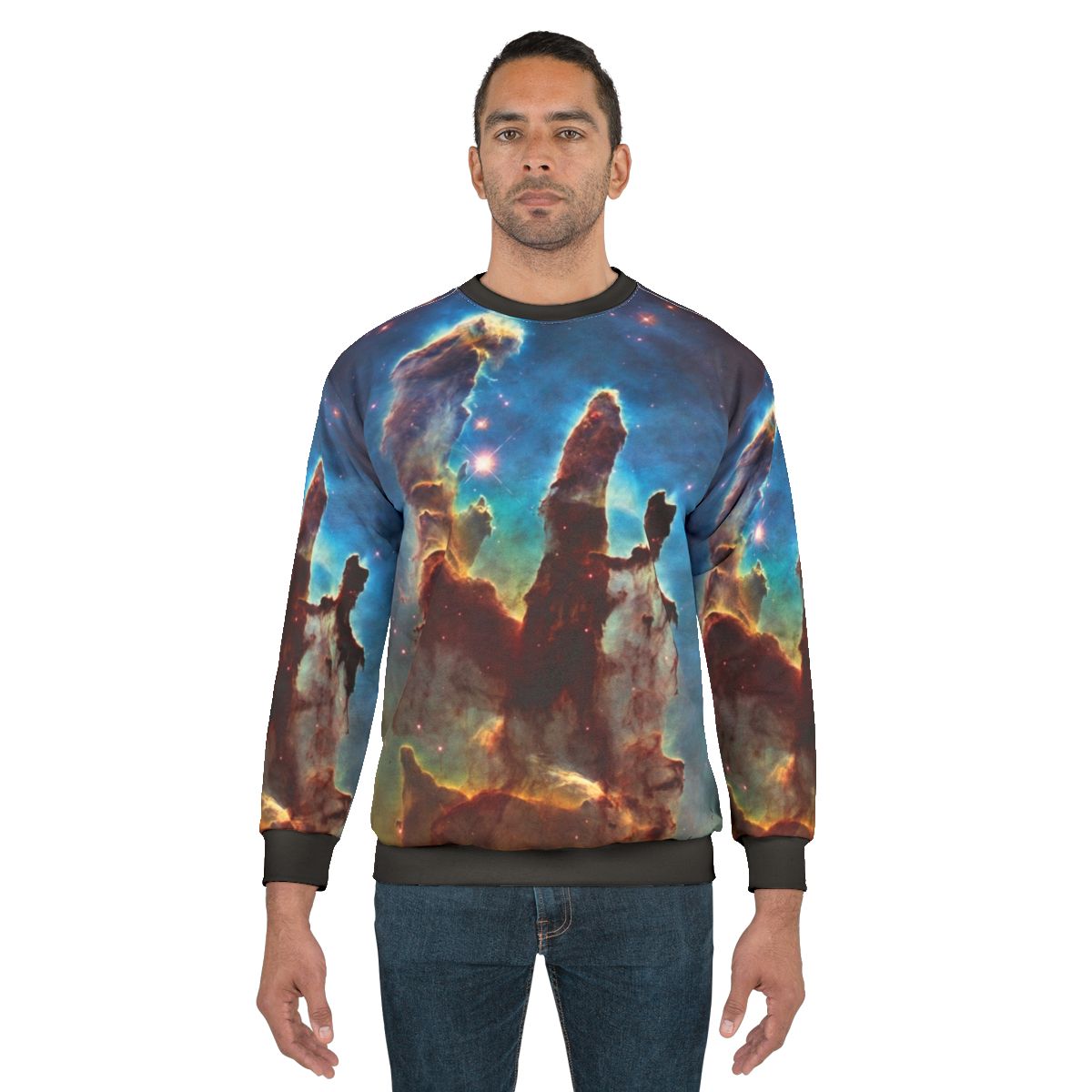 Nebula Sweatshirt featuring the Pillars of Creation