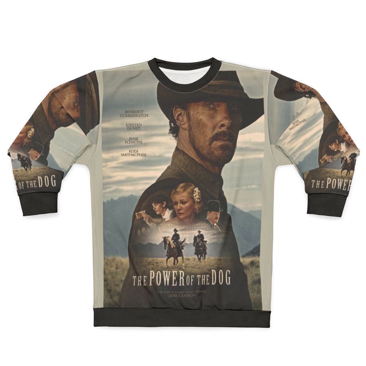 Minimalist 'The Power of the Dog' movie sweatshirt