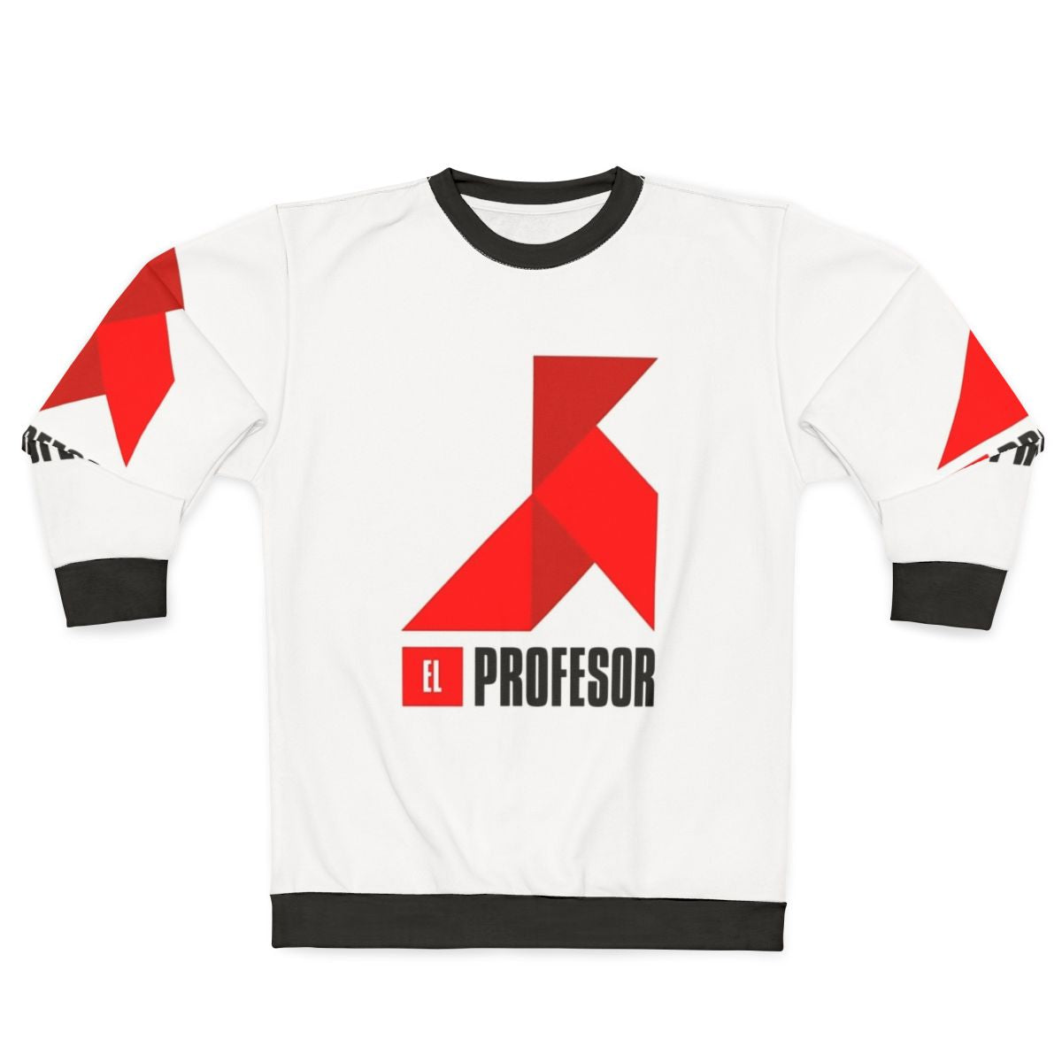 The Professor Money Heist Netflix Series Origami Sweatshirt