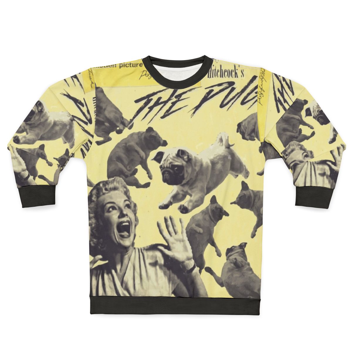 Dark Lord Pug Attack Sweatshirt