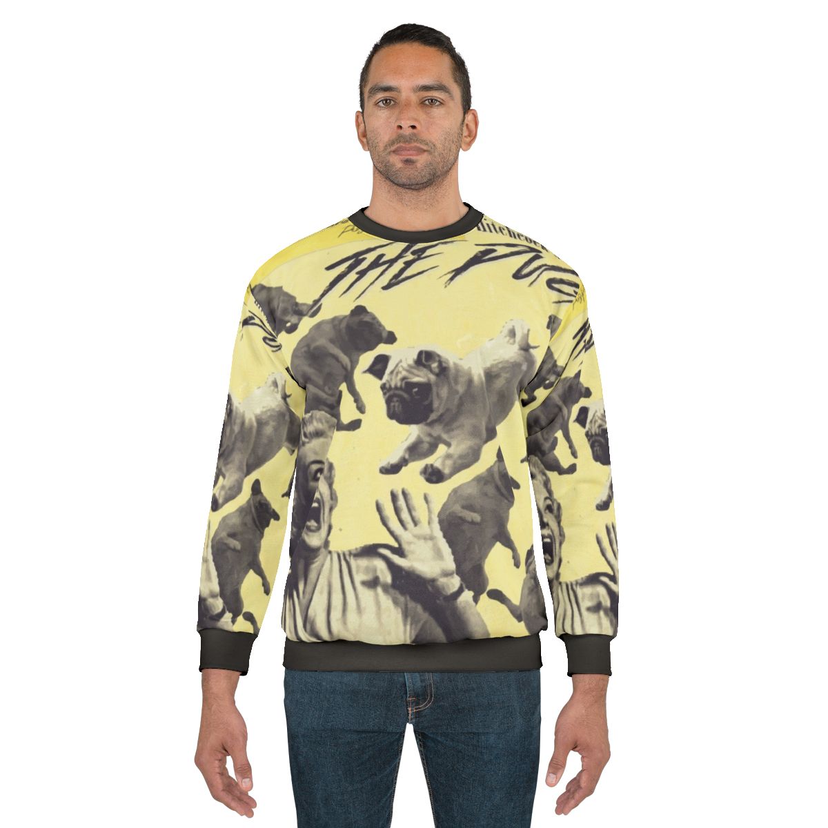 Dark Lord Pug Attack Sweatshirt