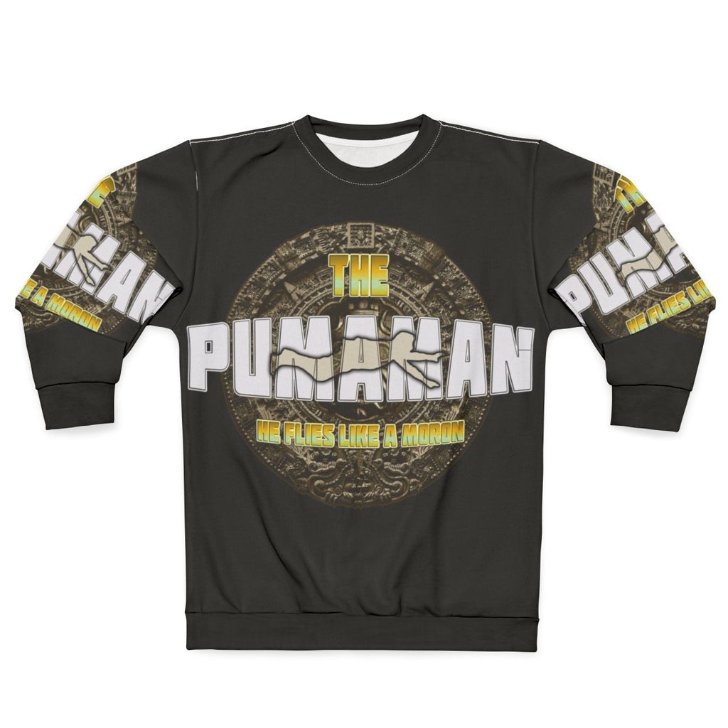 Pumaman 80s Cult Film Sci-Fi Superhero Sweatshirt