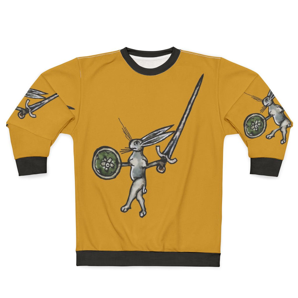 Rabbit Warrior Medieval Sweatshirt