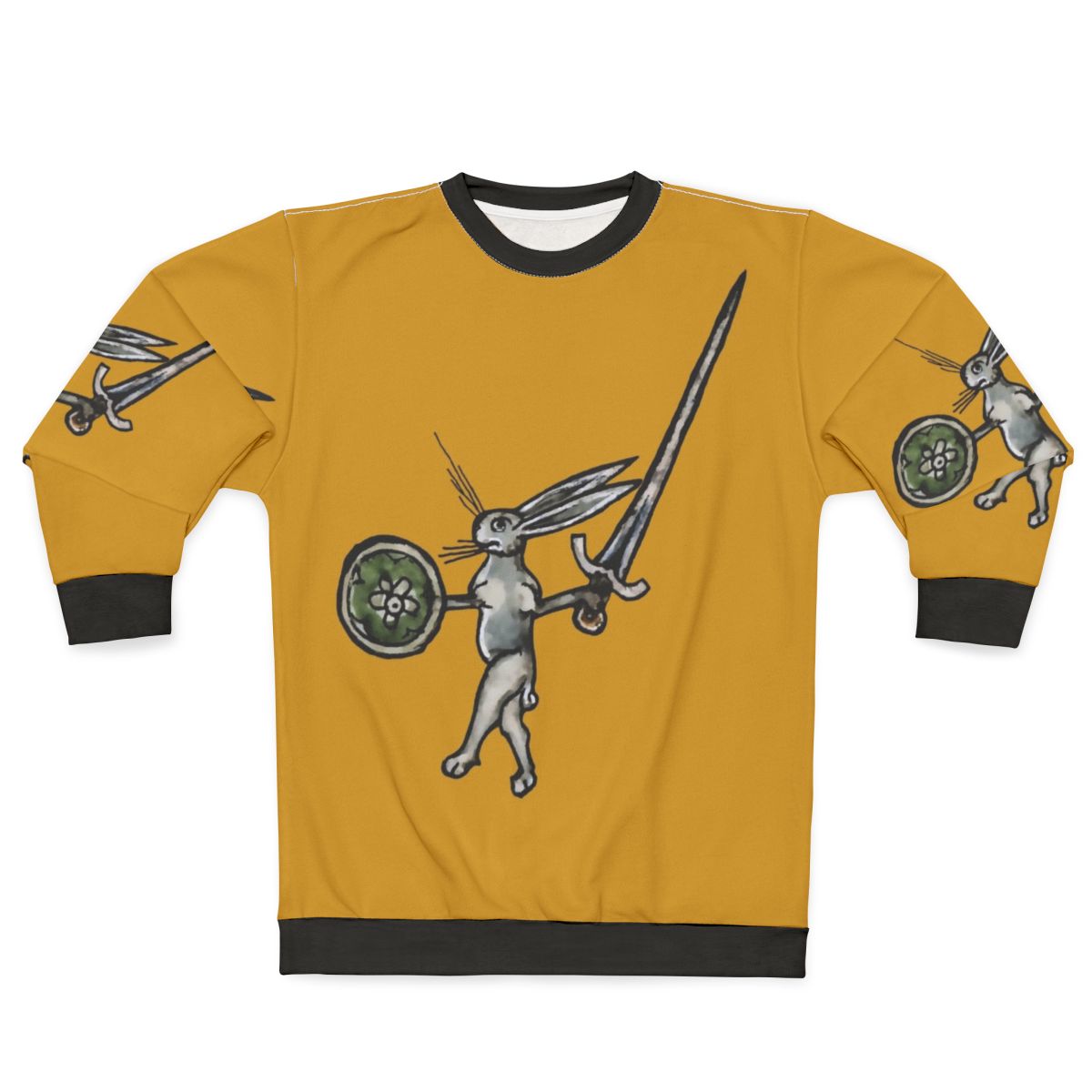 Rabbit Warrior Medieval Sweatshirt