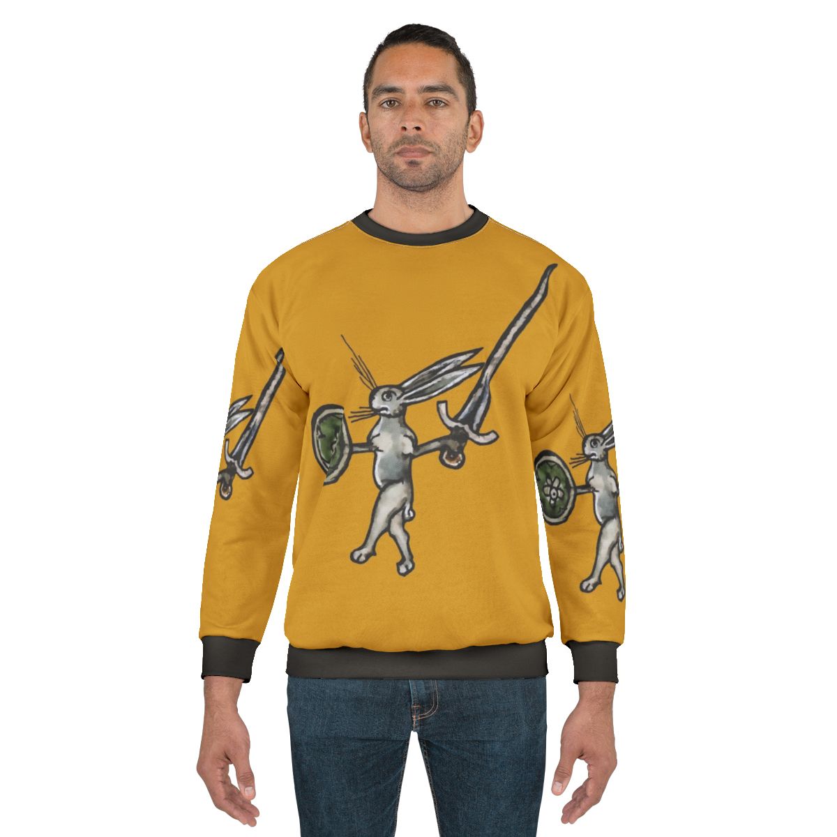 Rabbit Warrior Medieval Sweatshirt