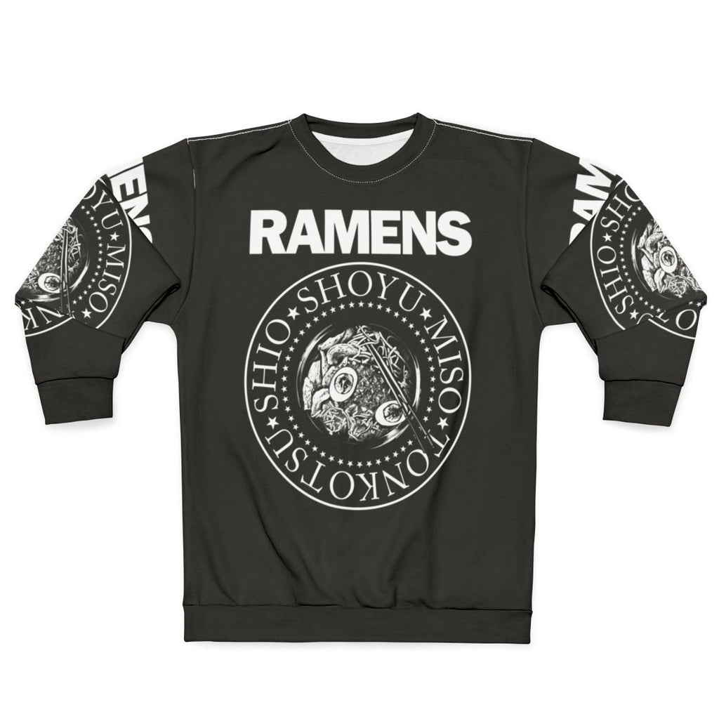 Ramen noodle punk rock sweatshirt