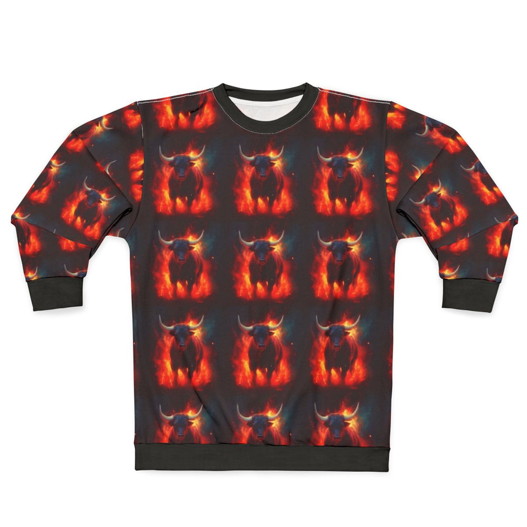 Sweatshirt featuring fantasy art of The Last Unicorn movie