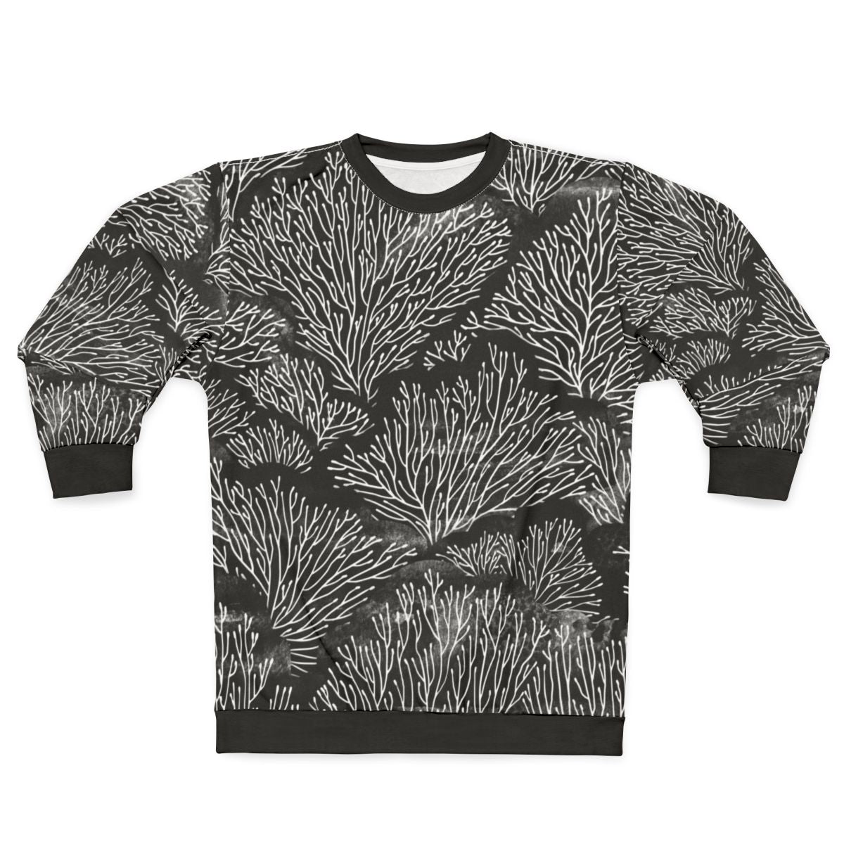 Coral reef sweatshirt featuring an underwater nature design