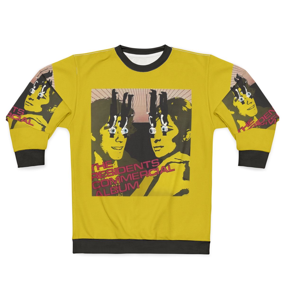 The Residents Commercial Album 1980 Graphic Sweatshirt