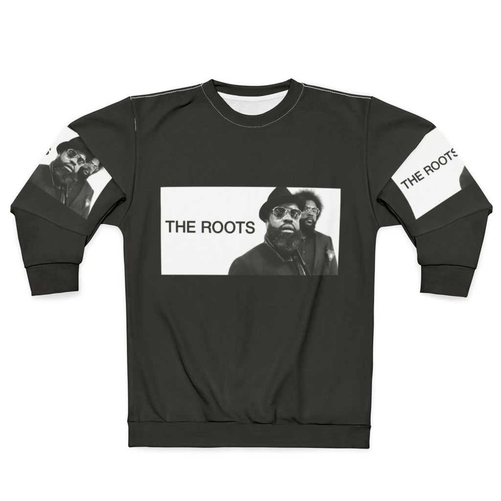 The Roots Hip Hop Sweatshirt with Tribe Called Quest Inspired Design