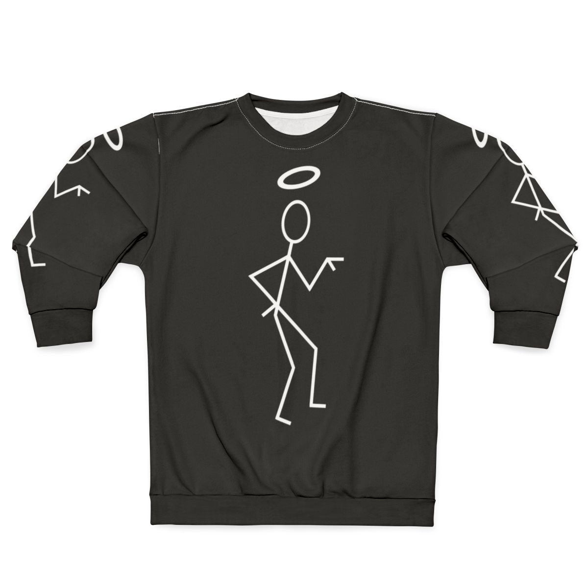 Vintage The Saint Stick Figure White Sweatshirt