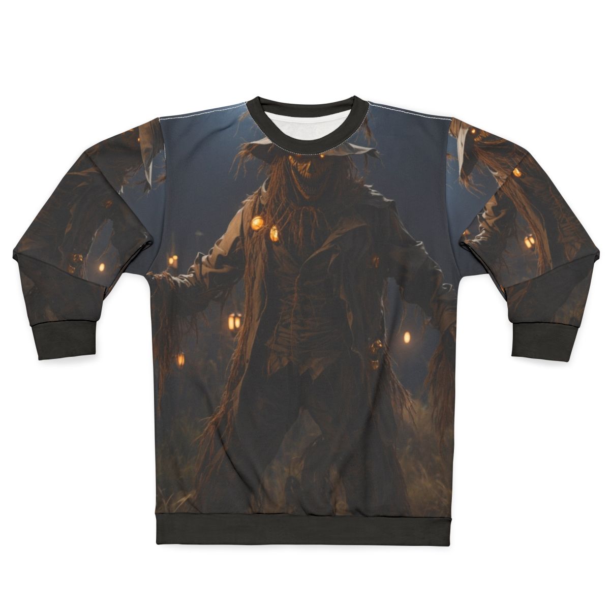 Spooky Scarecrow Horror Sweatshirt