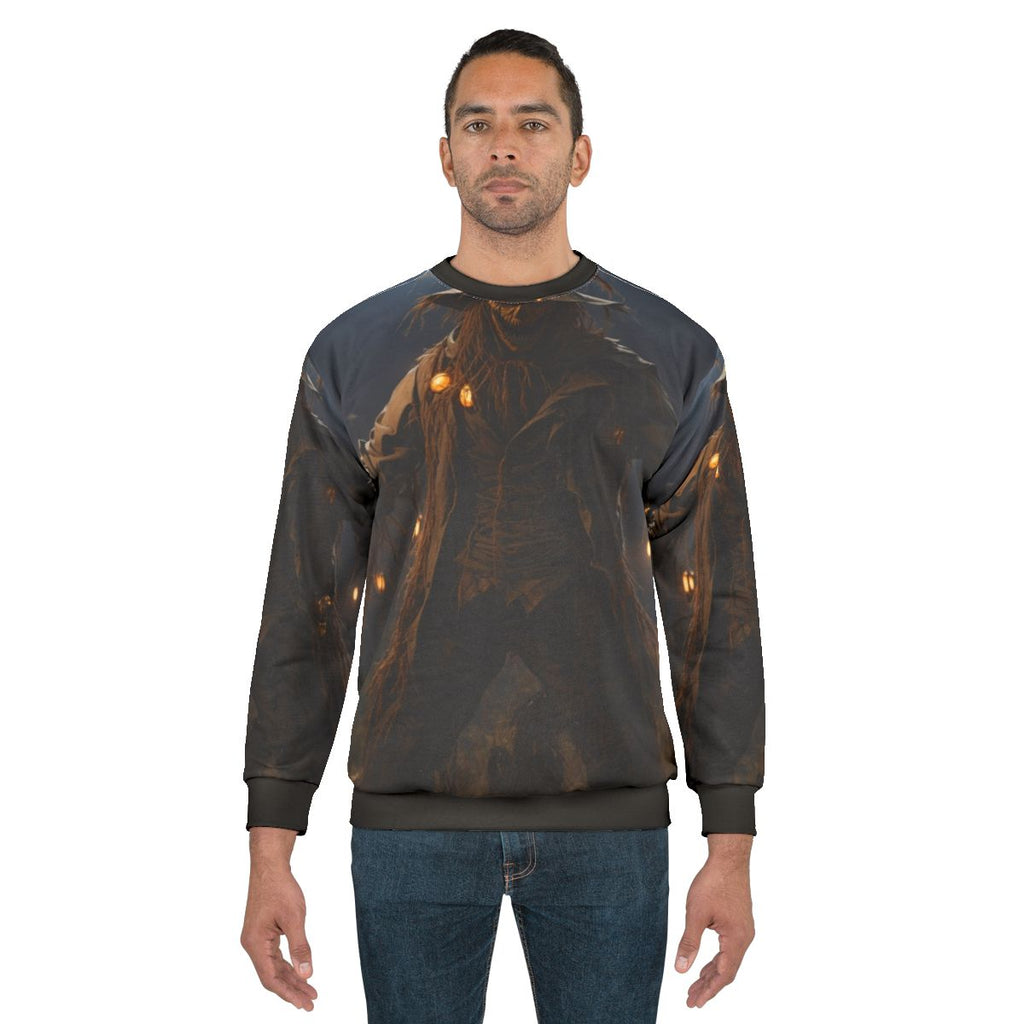 Spooky Scarecrow Horror Sweatshirt
