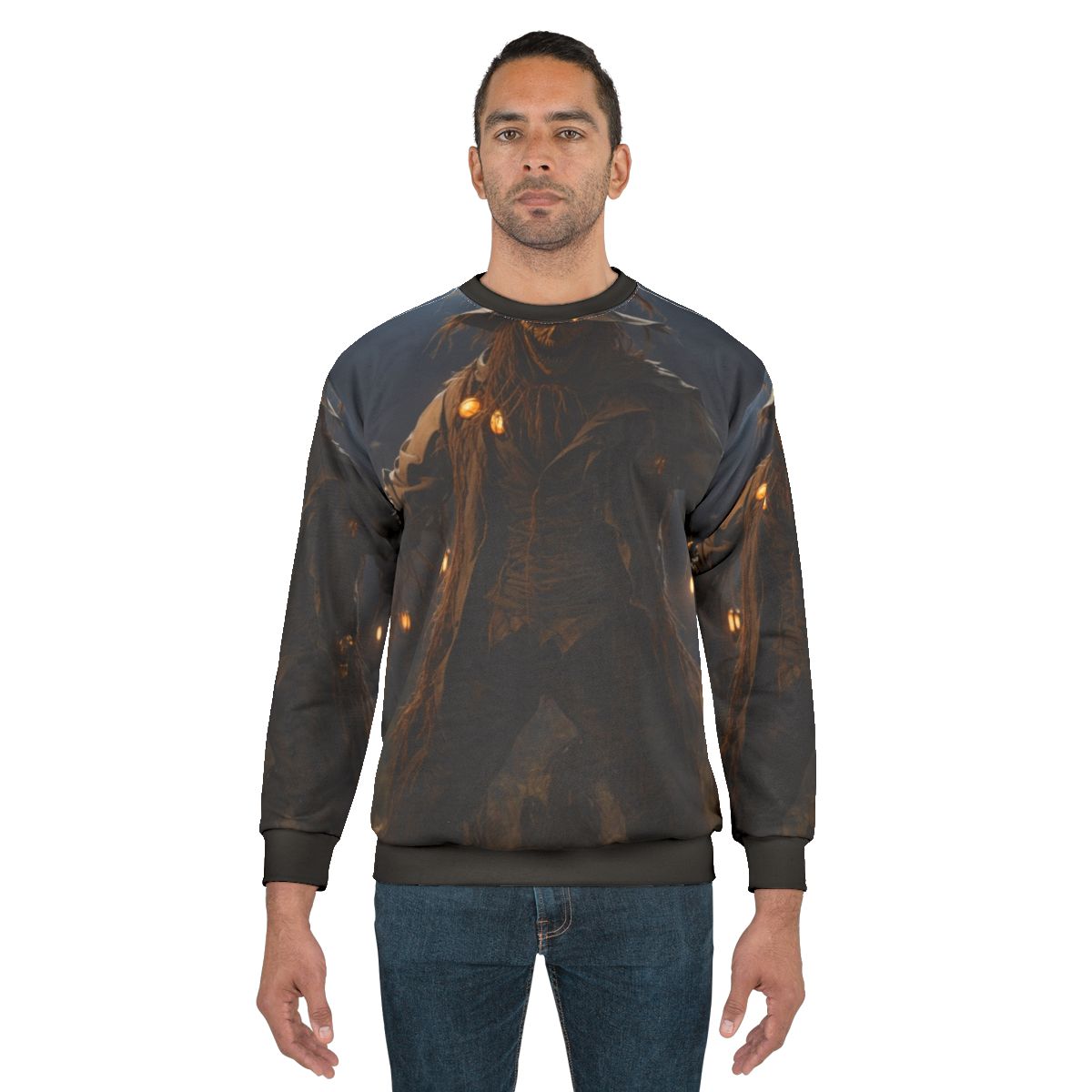Spooky Scarecrow Horror Sweatshirt