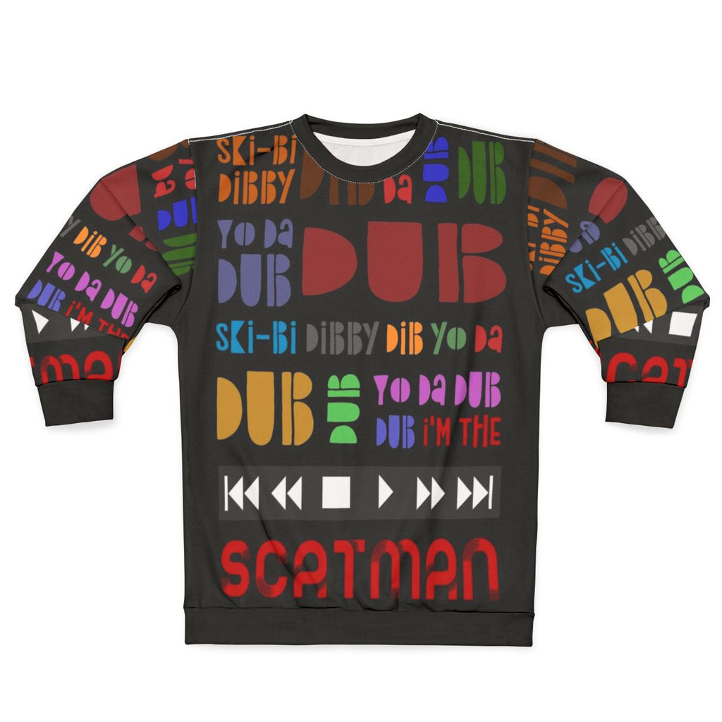Vintage 90s Scatman John Lyrics Sweatshirt