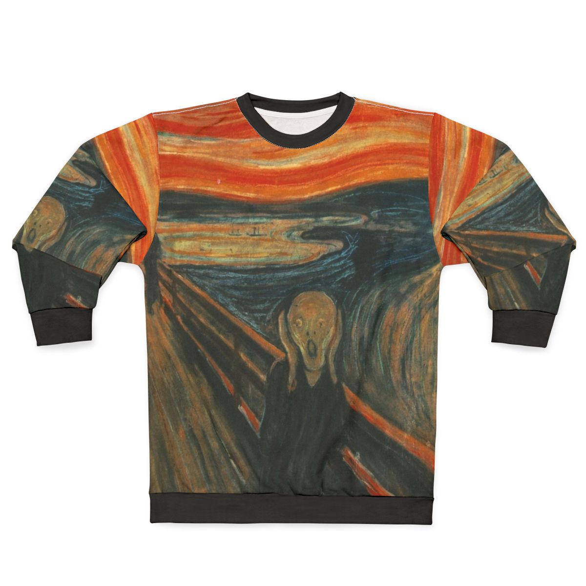 Edvard Munch 'The Scream' graphic design sweatshirt